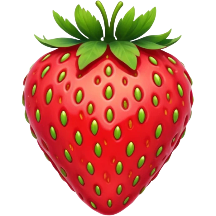 strawberry mixed with 67 brainrot emoji