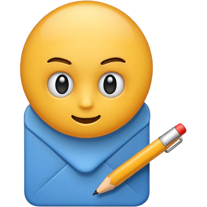 written web article emoji