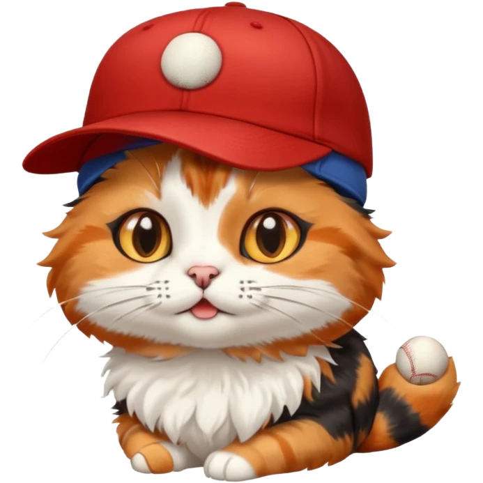 Gato de boné emoji