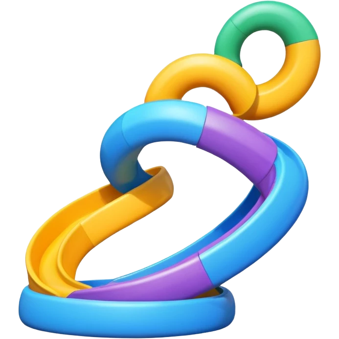 swirly slide emoji