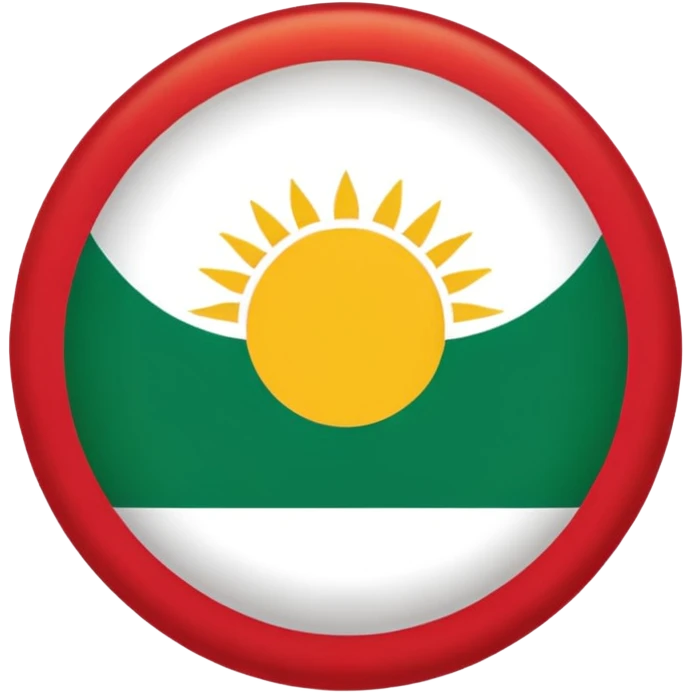 Kurdistan flag emoji emoji
