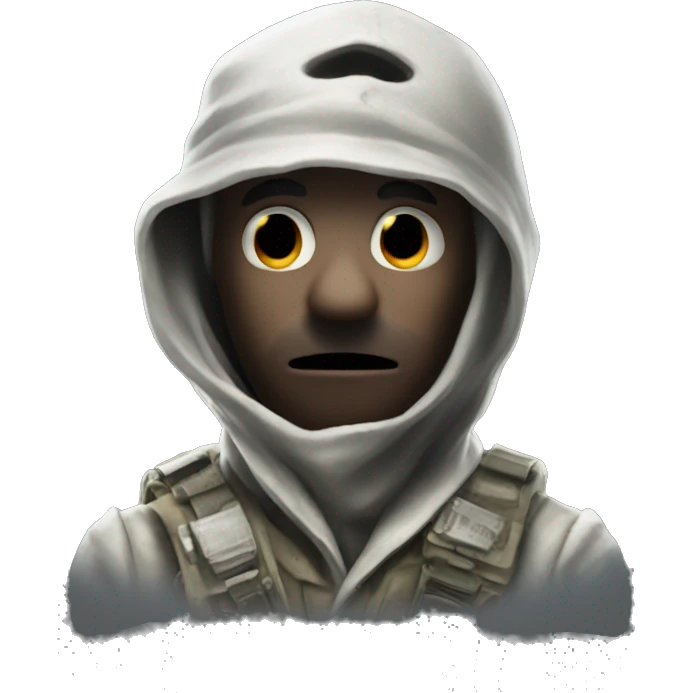 Ghost from call of duty emoji