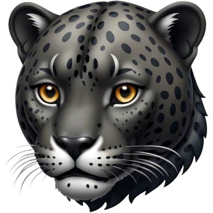 Onça  negra  emoji