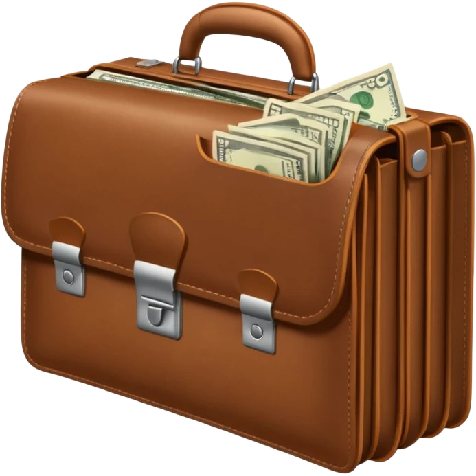 briefcase MONEY emoji