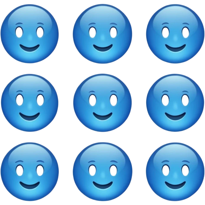 Mavi tik emoji