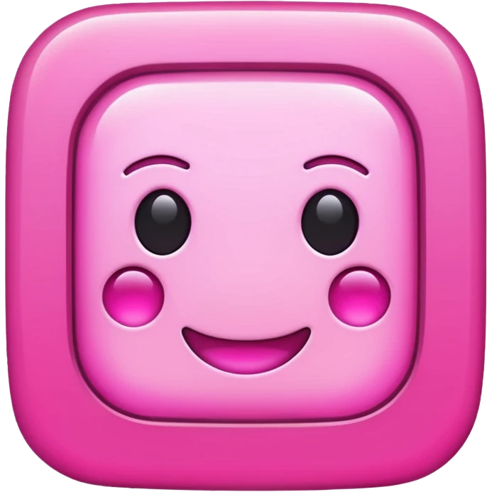 Pink text message
 emoji