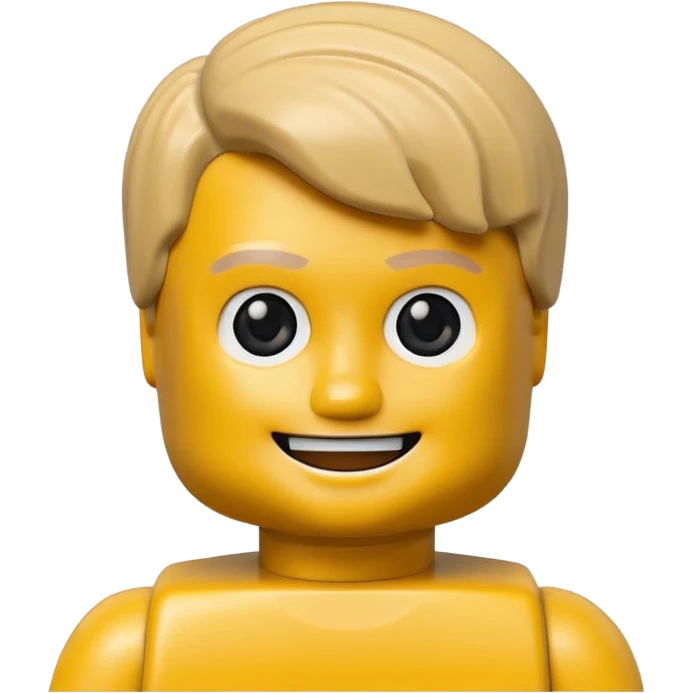 Lego boy head emoji
