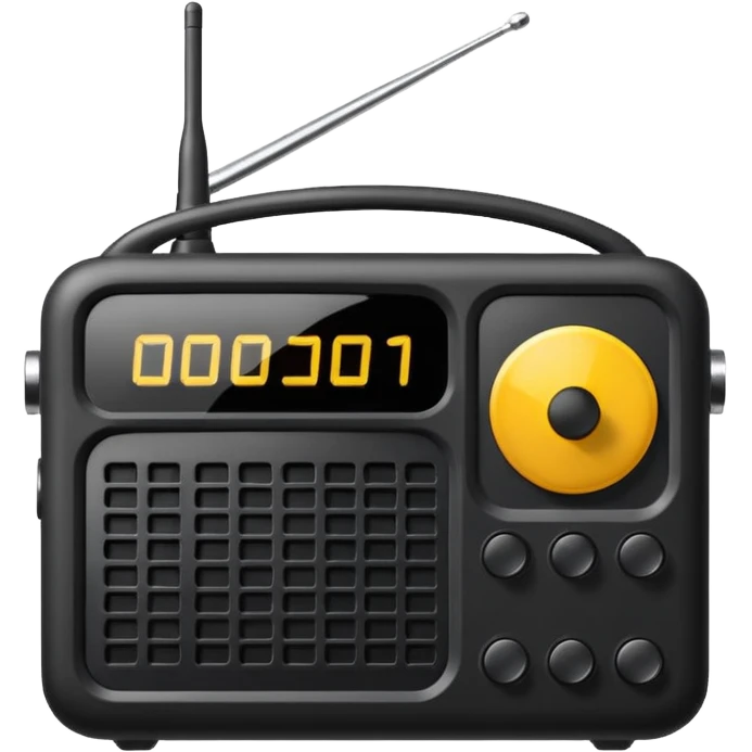 new  radio emoji