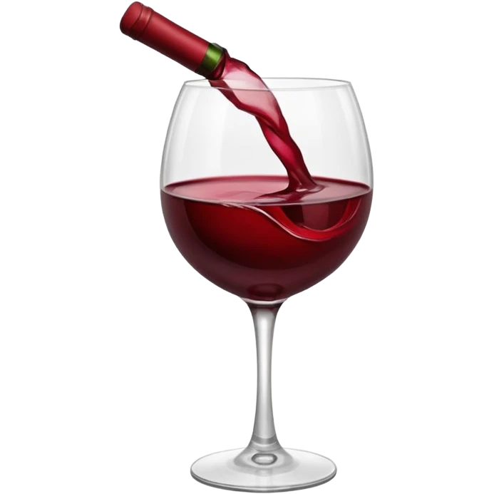 心心眼 emoji 😍的心心眼 變成🍷 emoji