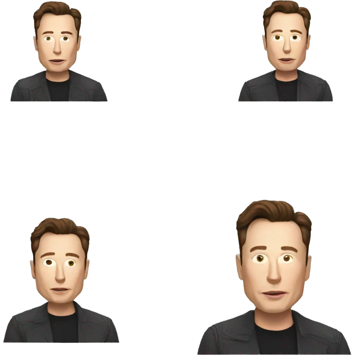 Elon Musk emoji