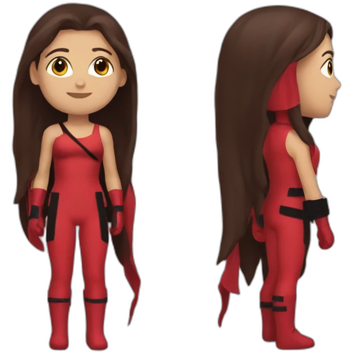 Elektra daredevil emoji