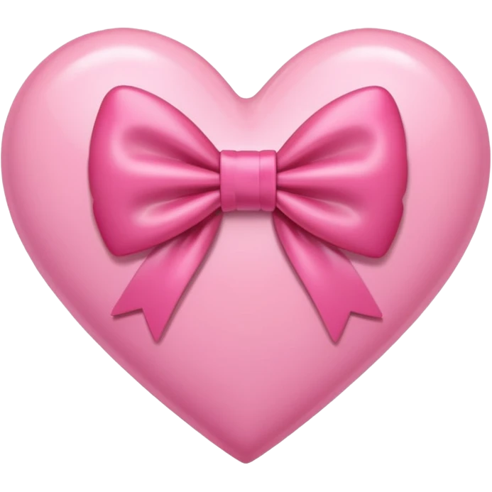 pink heart with bow in it  emoji