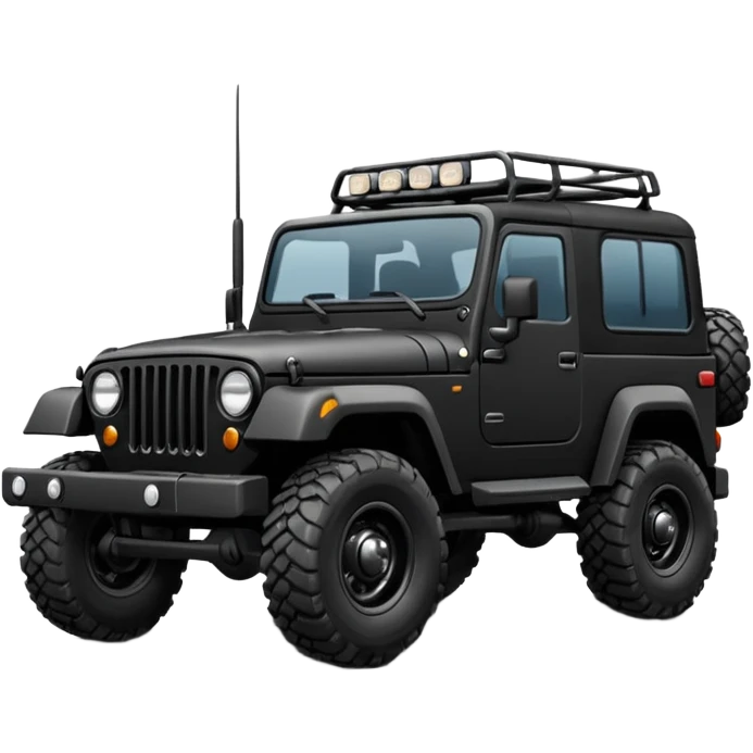 black thar emoji