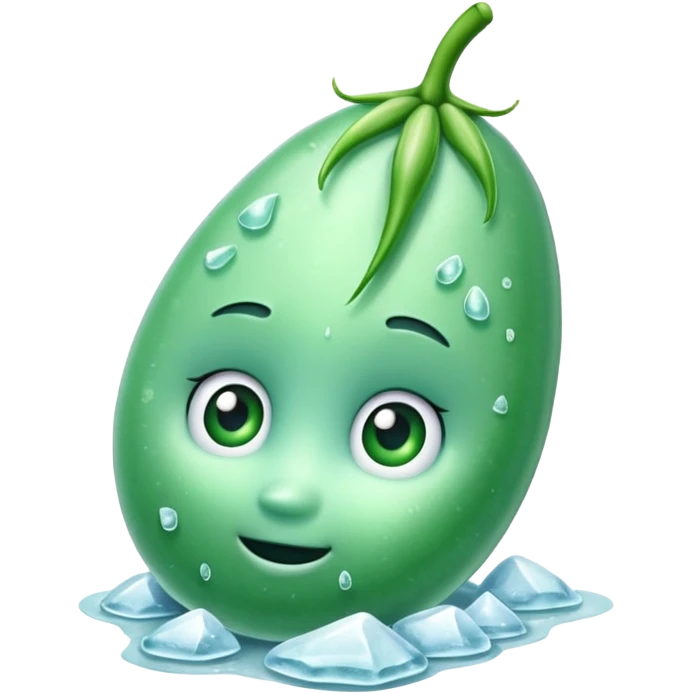 FROZEN BEAN emoji