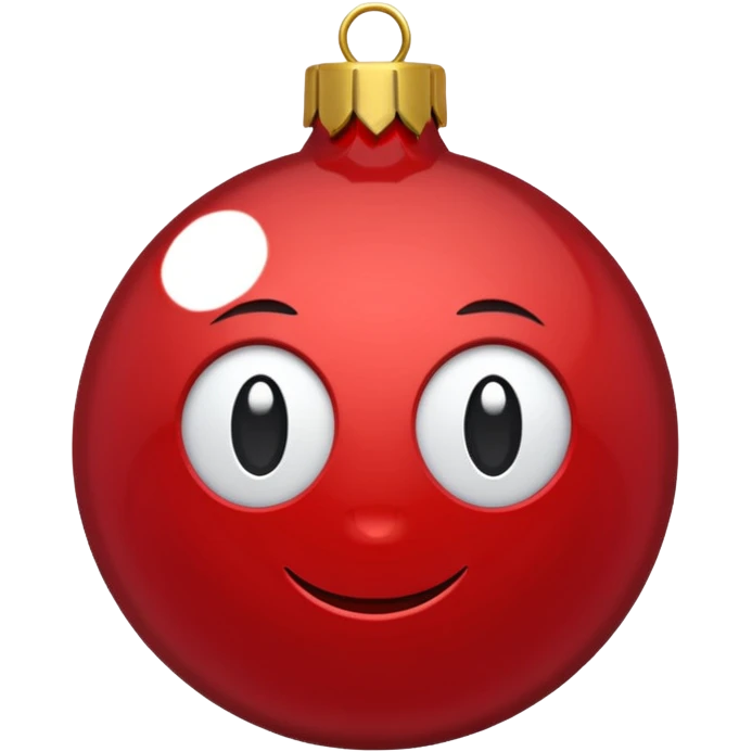 A Red Ornament emoji
