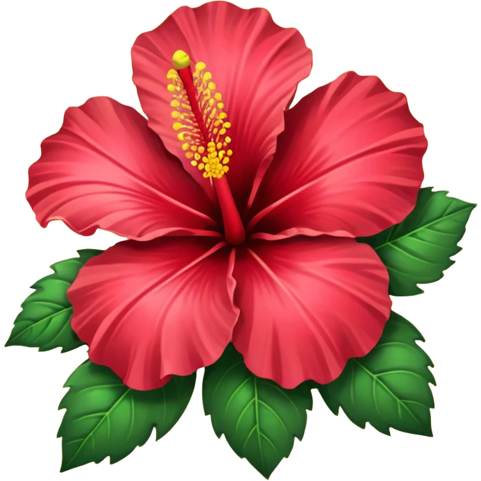 Hibiscus  emoji