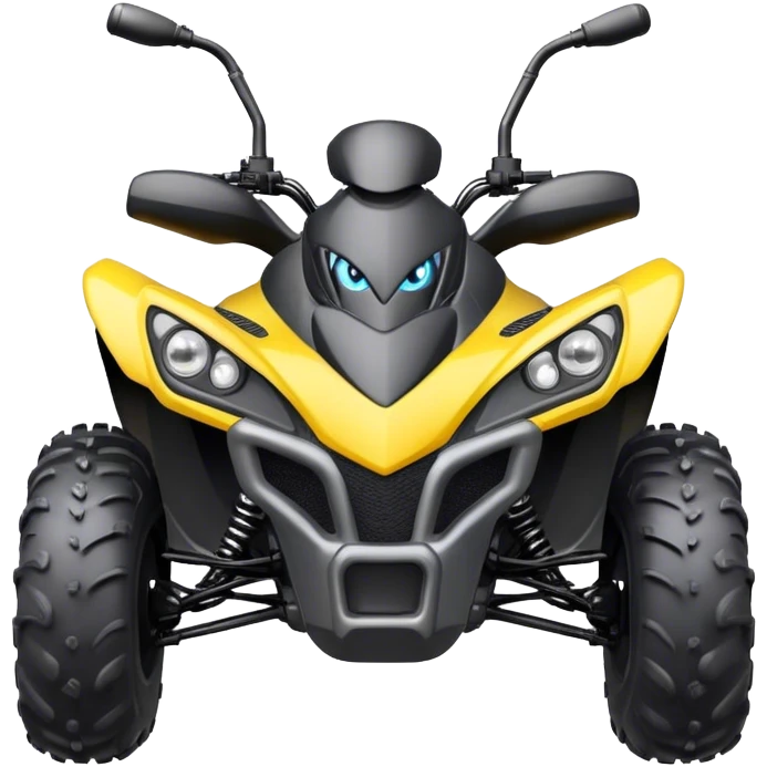atv quad banshee front with a smile and eyes emoji | AI Emoji Generator