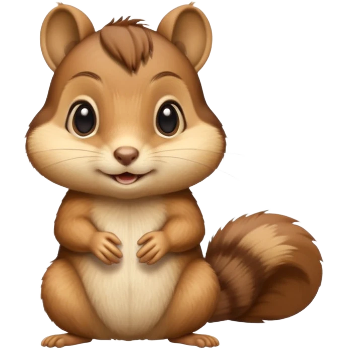 Little chipmunk  emoji