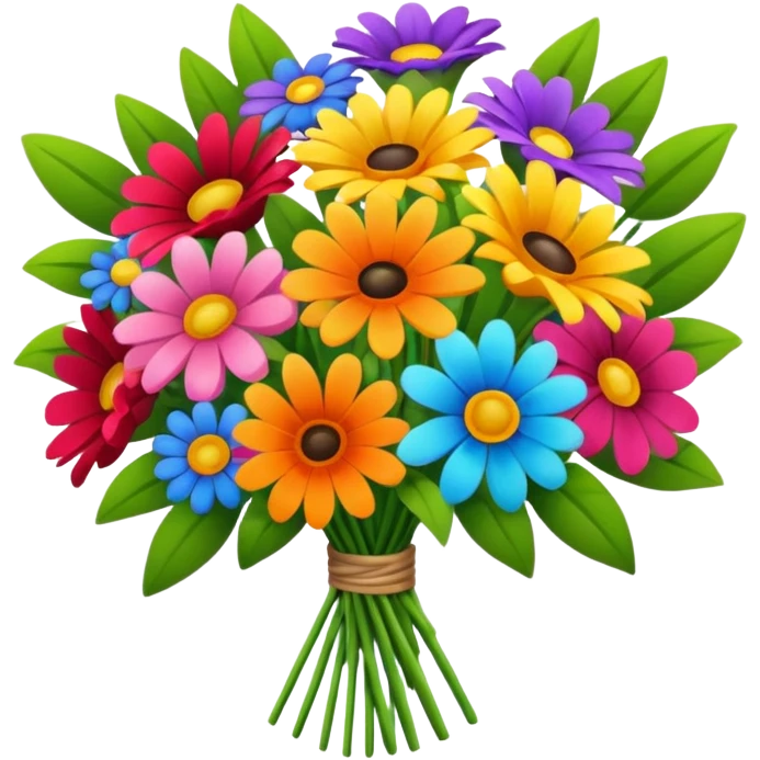 Flower boques emoji
