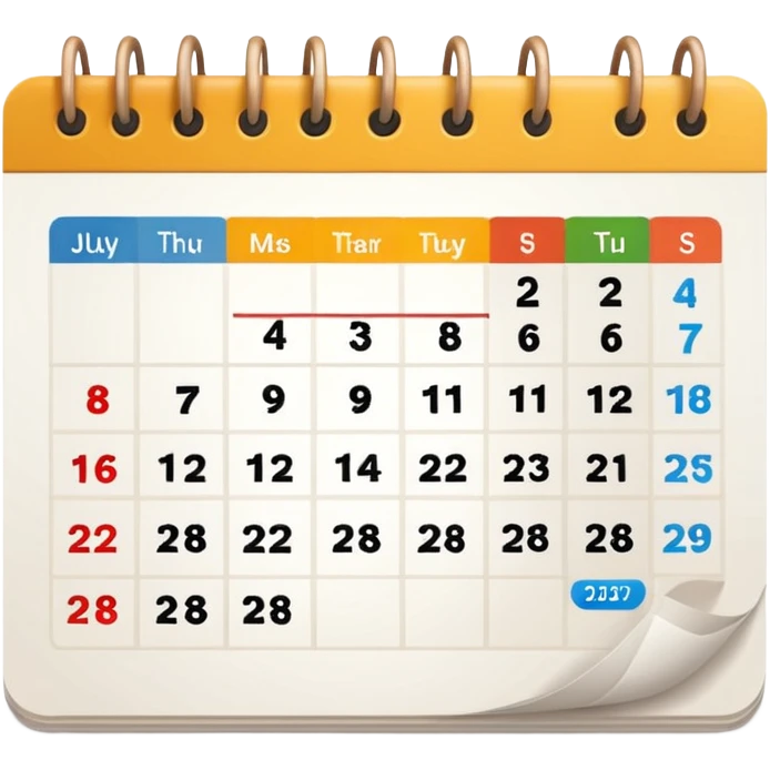 calender emoji