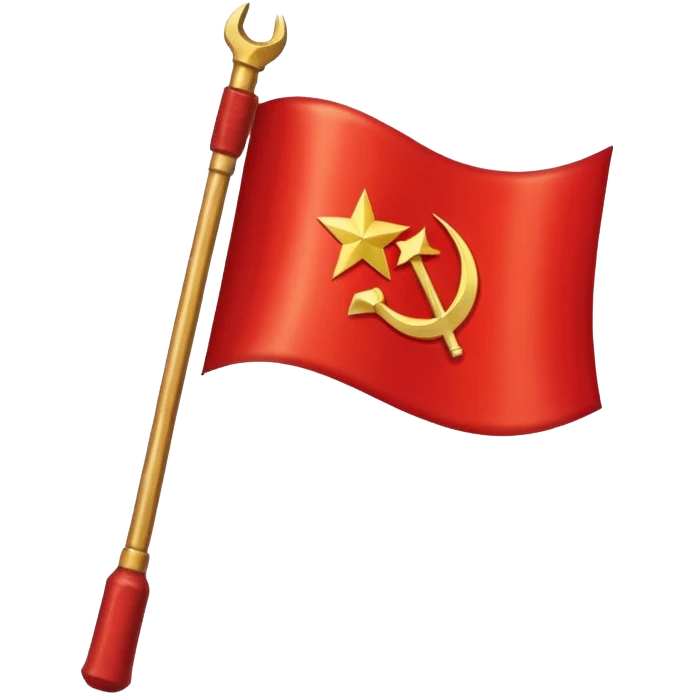 BANDERA DE LA UNIÓN SOVIÉTICA  emoji