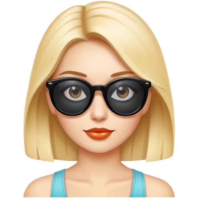 clean girl sunglasses emoji