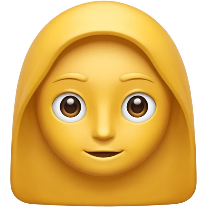 синий блеск без лица emoji