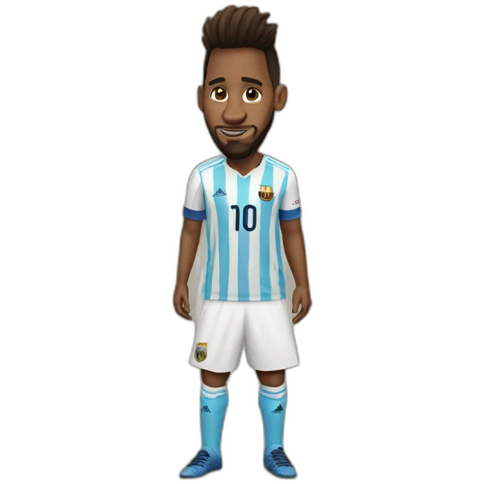 messi as goat emoji