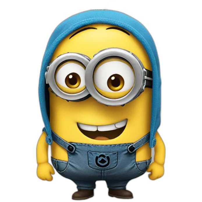 minion smiling and nodding head yes emoji