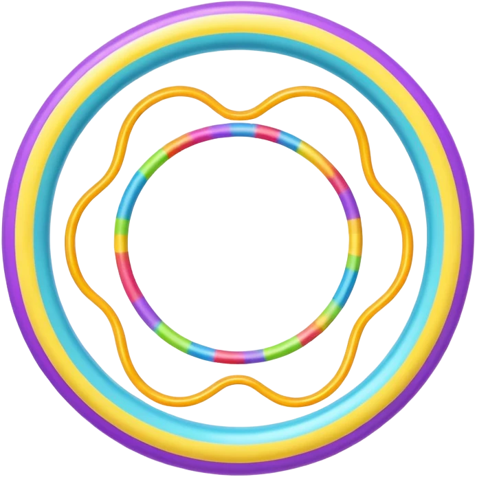 Hula hoop emoji