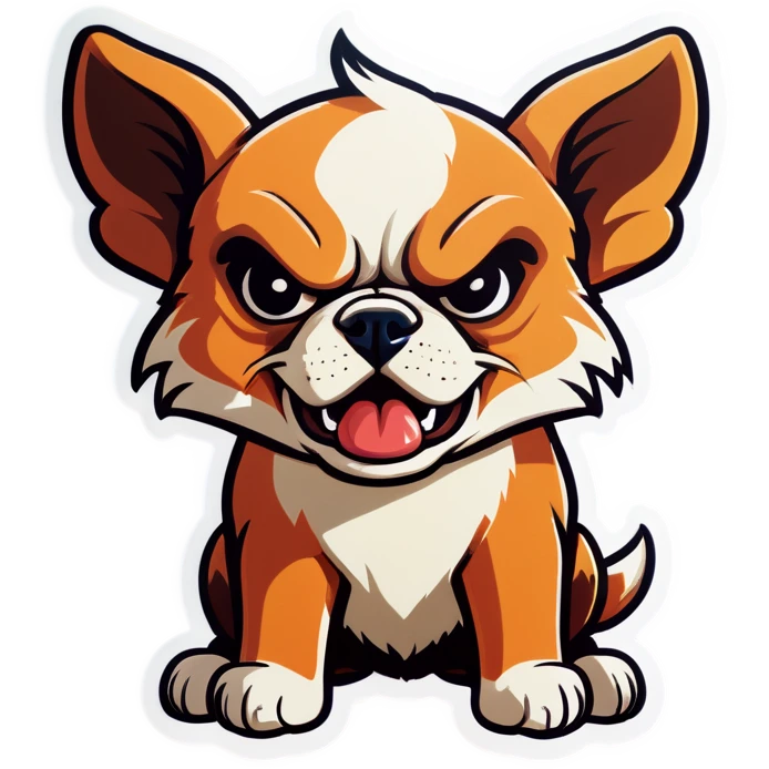 angry puppy emoji