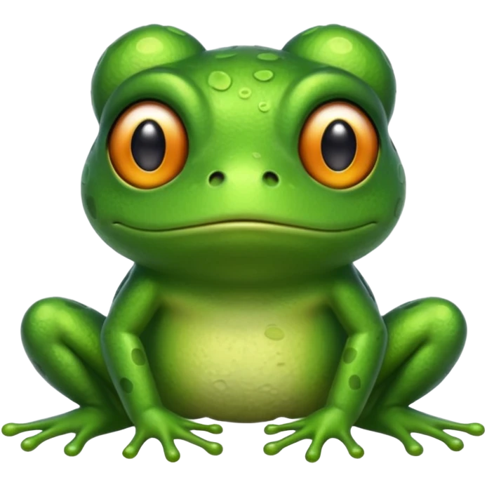 Sad frog  emoji