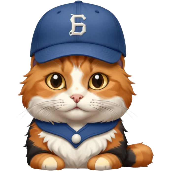 Gato de boné emoji