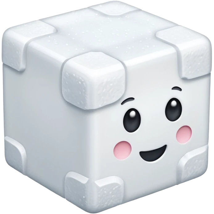 Single Sugar cube emoji