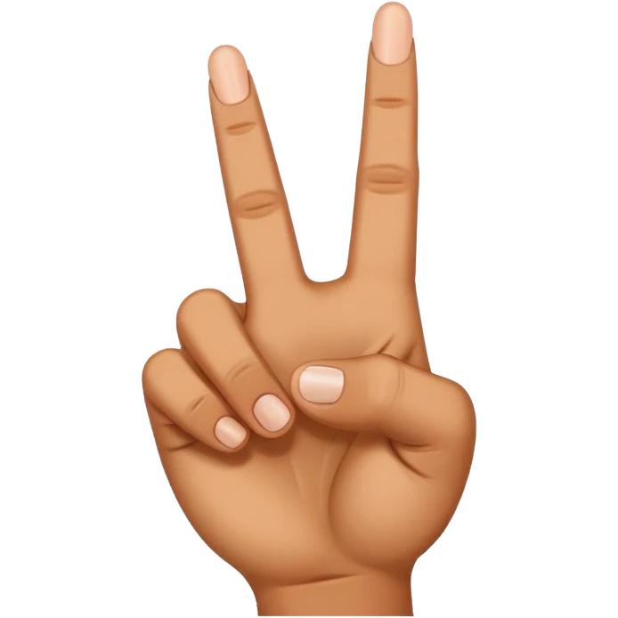 middle finger by side emoji