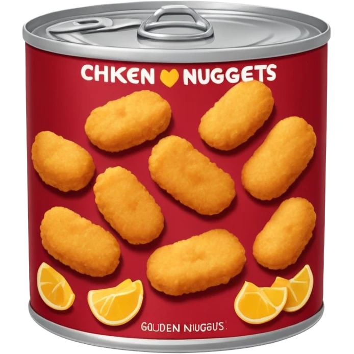 canned chicken nuggets emoji