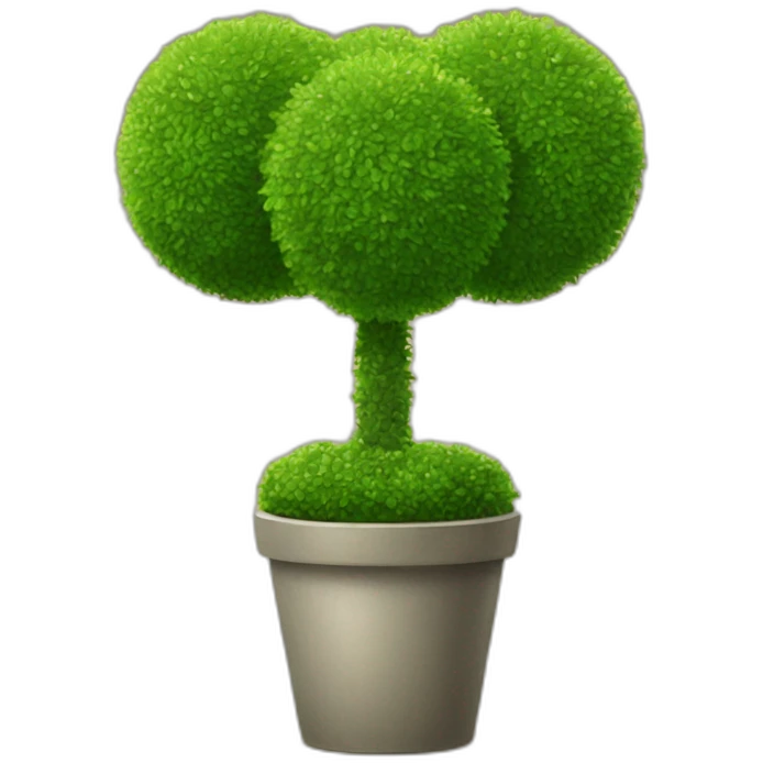 topiary emoji