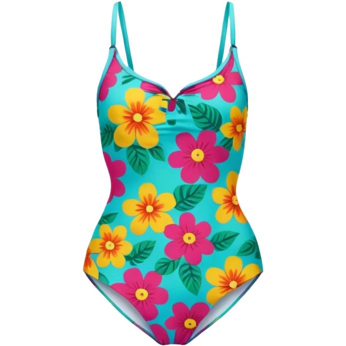 Retro swimsuit emoji