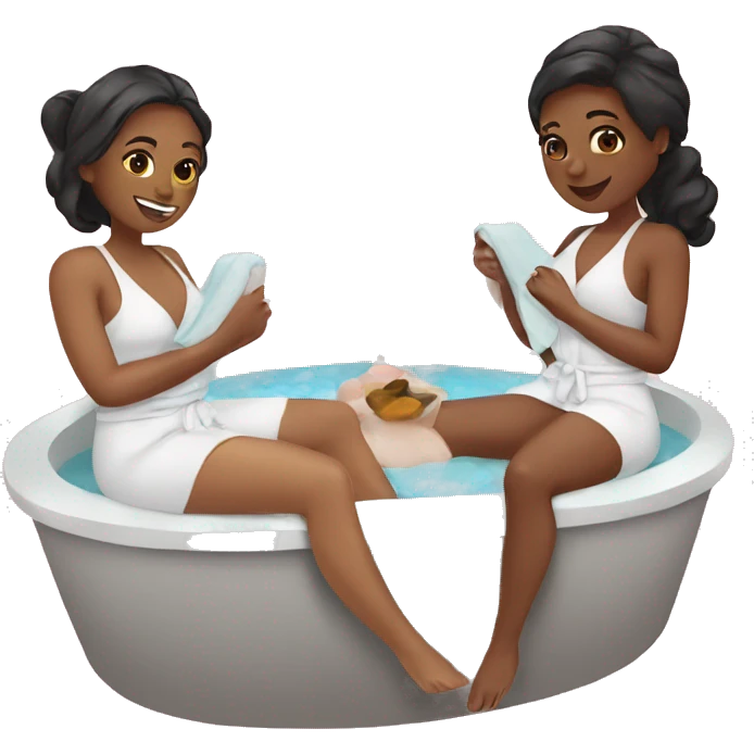 Spa day emoji