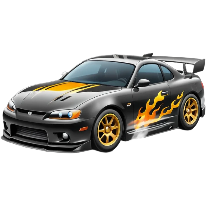 drifting car emoji