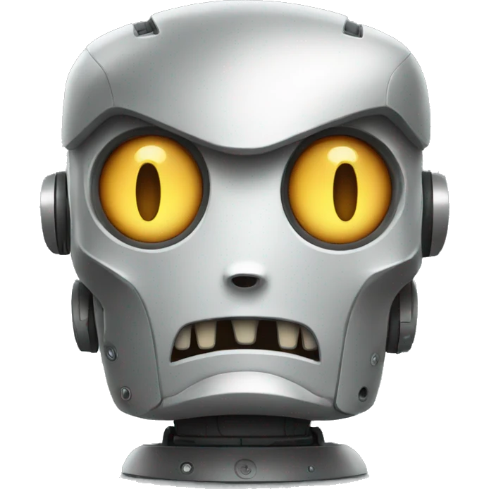 angry robot emoji