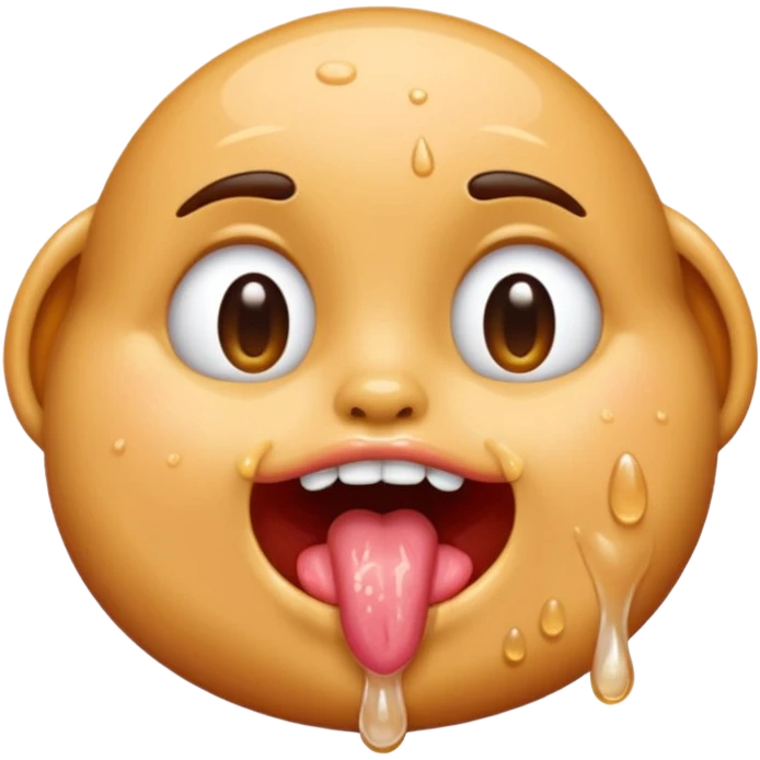 Licking emoji