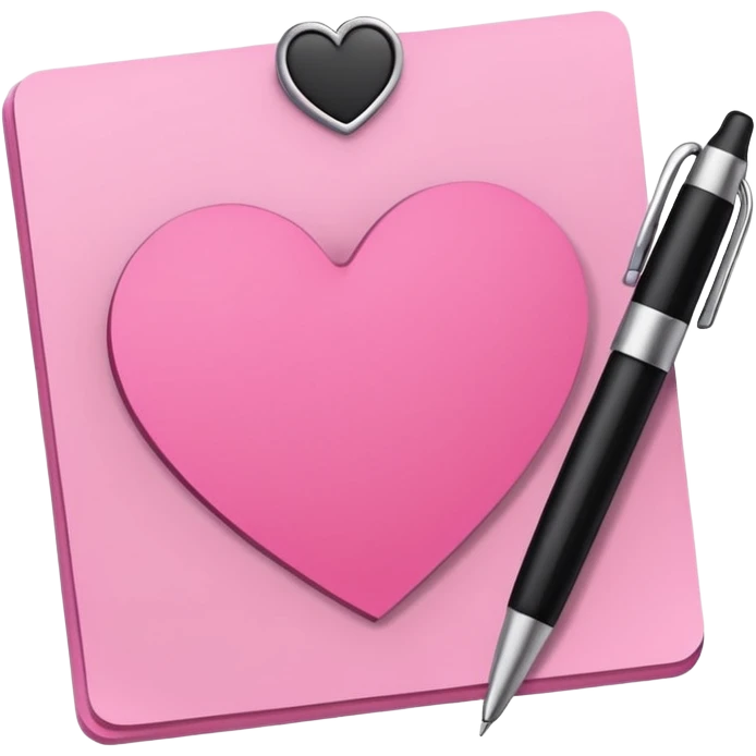 Girly sticky note
 emoji