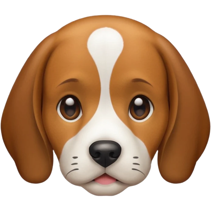 create a beagle emoji emoji