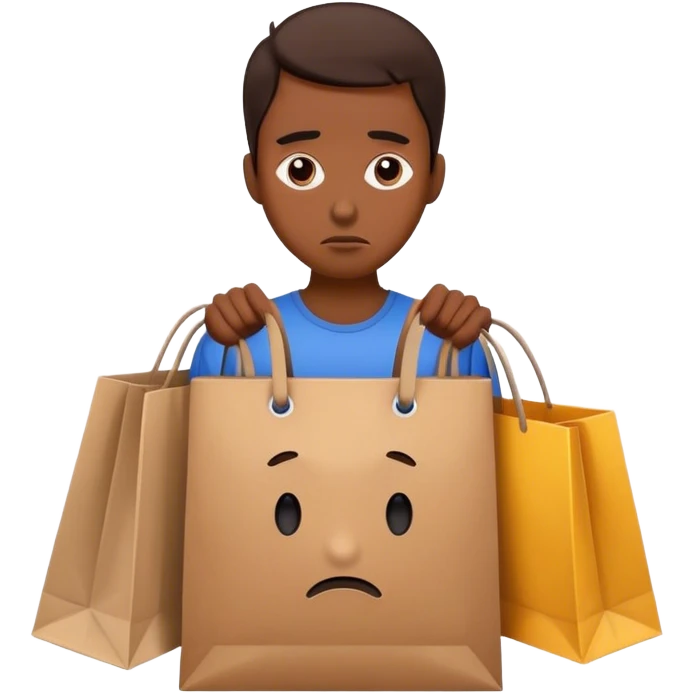 🛍️🥹 emoji