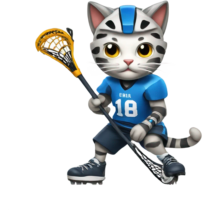 Lacrosse cat emoji