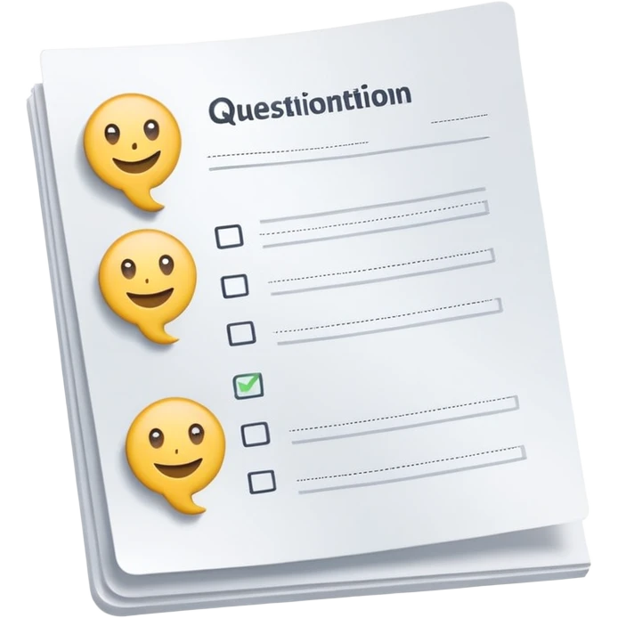 survey
 emoji