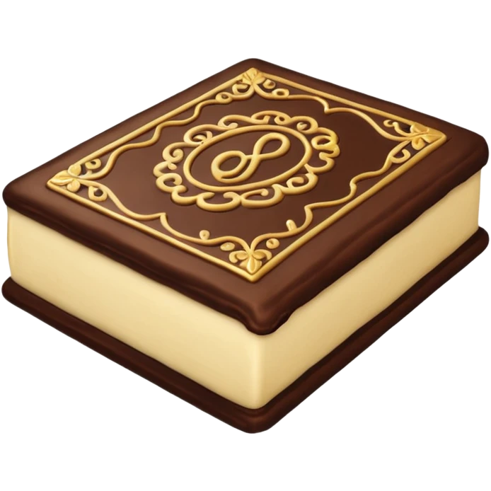 Book cake emoji