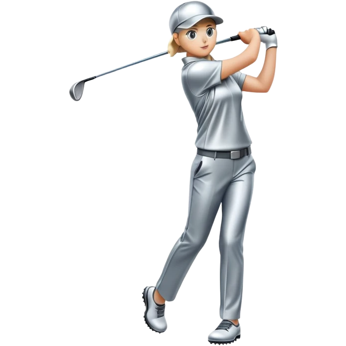sorayama golfing emoji