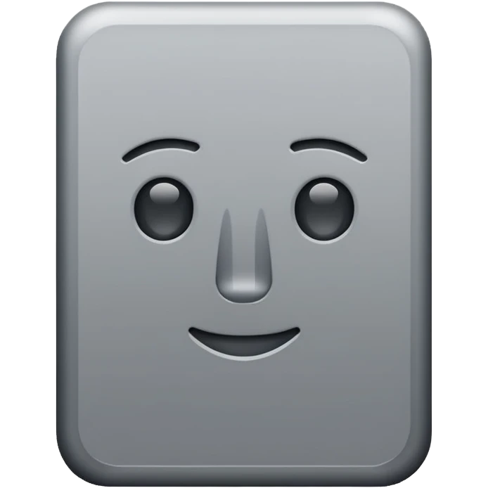 It should be rectangular  emoji